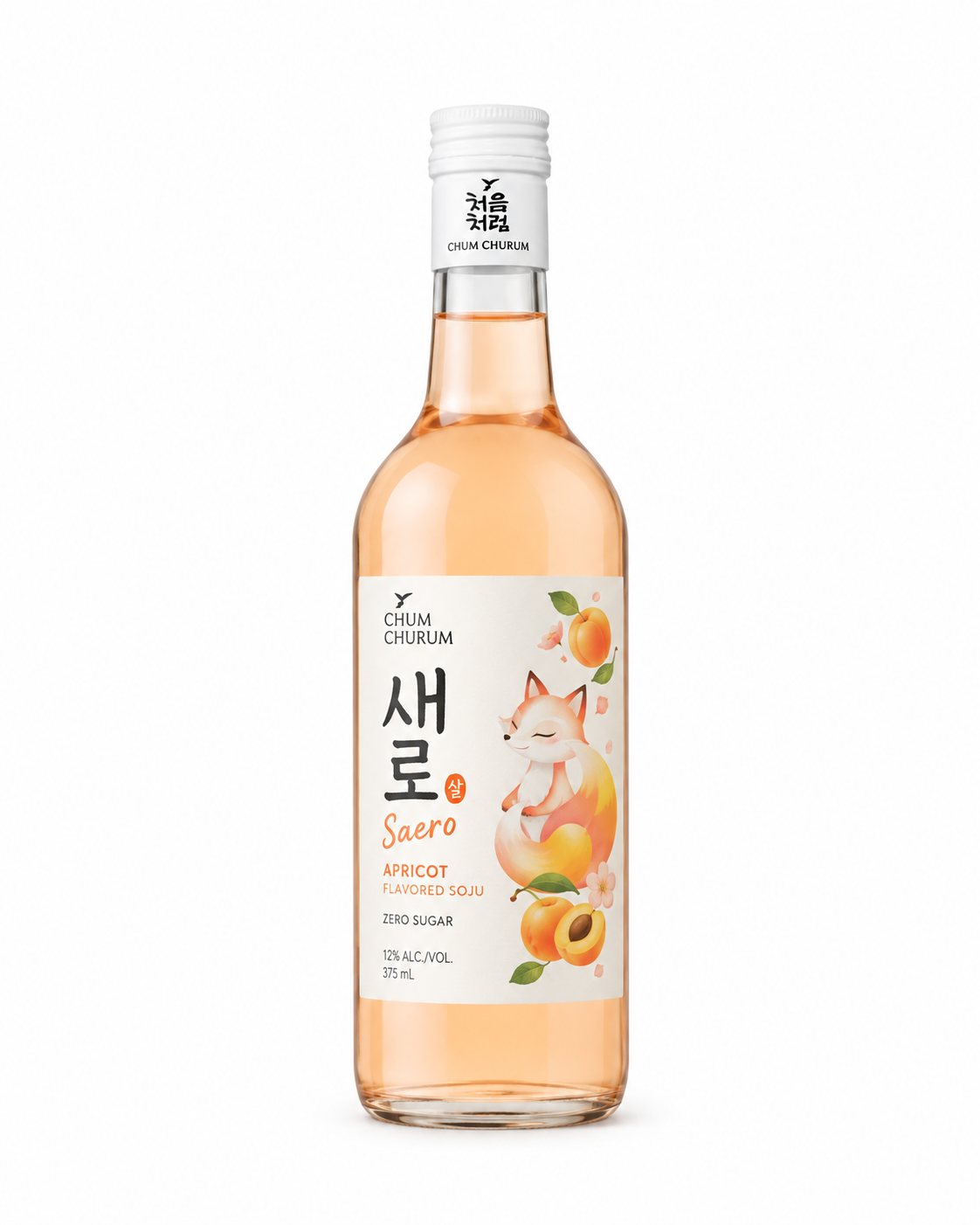 Chum Churum Apricot Saero Soju (375 ml)