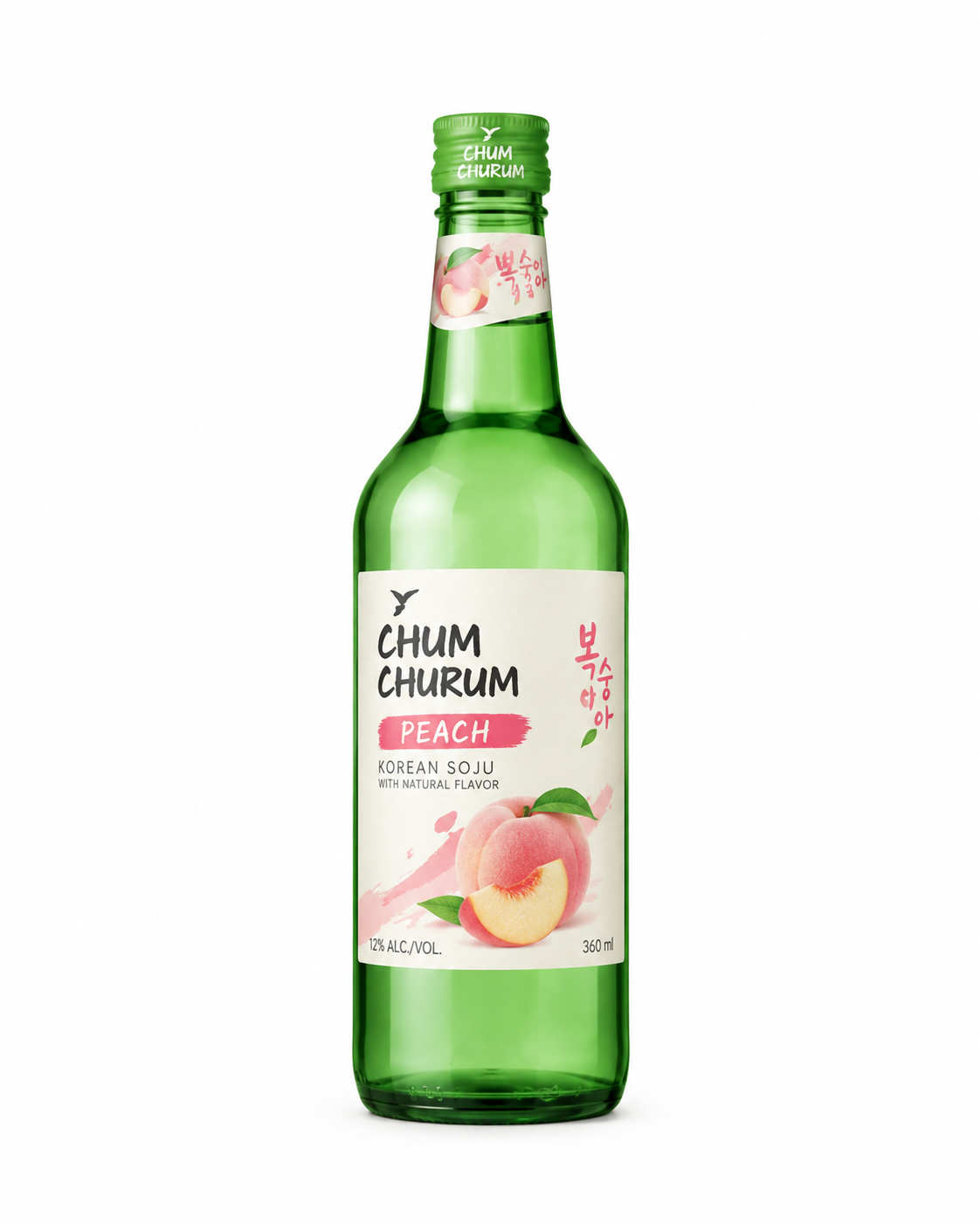 Chum Churum Peach Soju (360 ml)