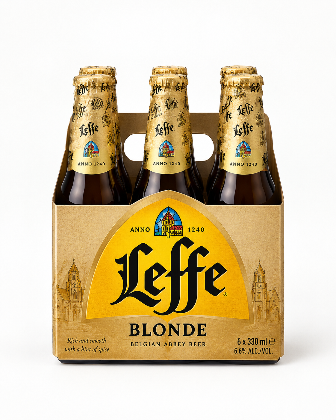 Leffe Blonde Ale Bottles (330 ml x 6 ct)