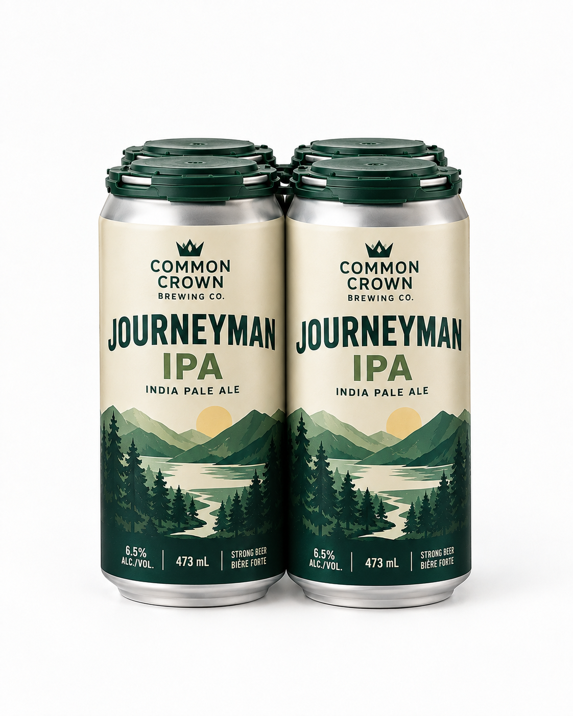 Common Crown Journeyman IPA (473 ml x 4 ct)