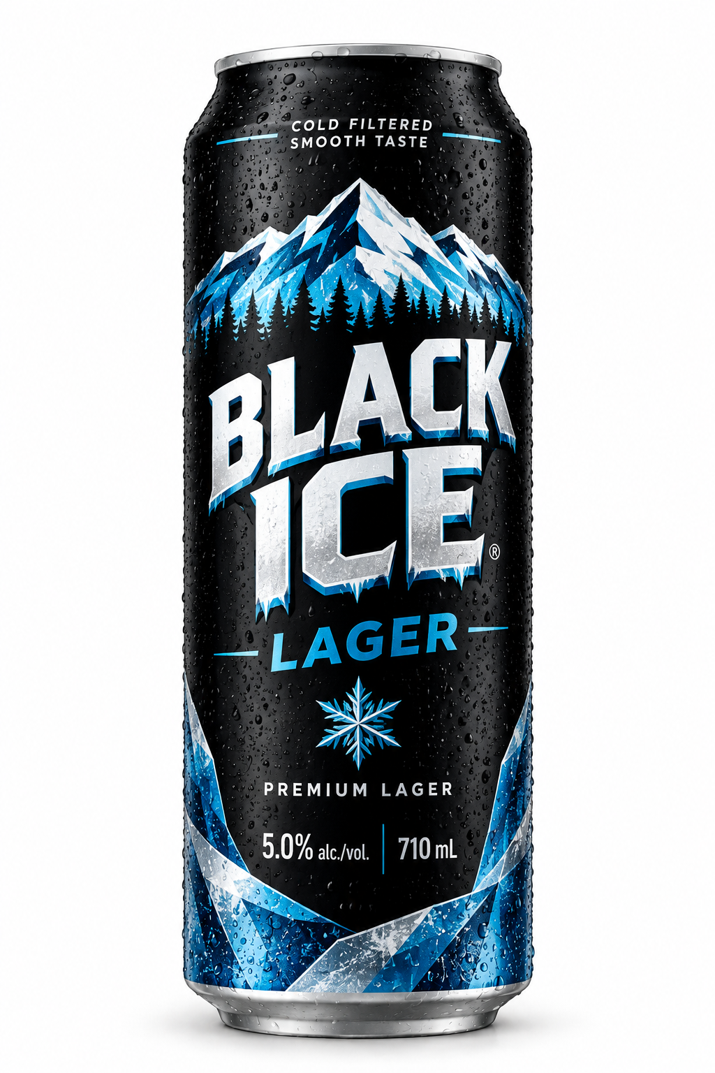 Black Ice Lager (710 ml)
