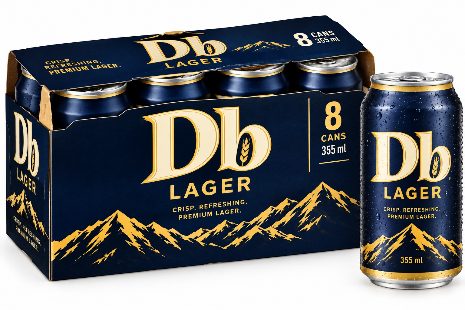 Db Lager (355 ml x 8 ct)
