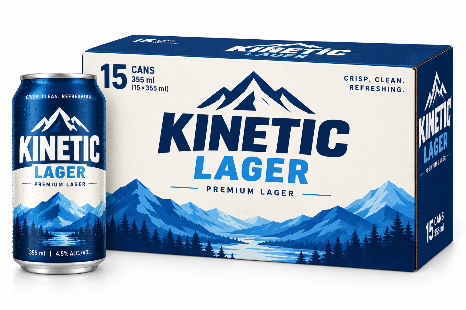 Kinetic Lager (15 × 355 ml)
