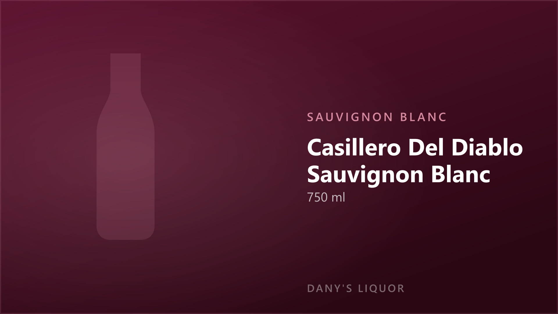 Casillero Del Diablo Sauvignon Blanc (750 ml)