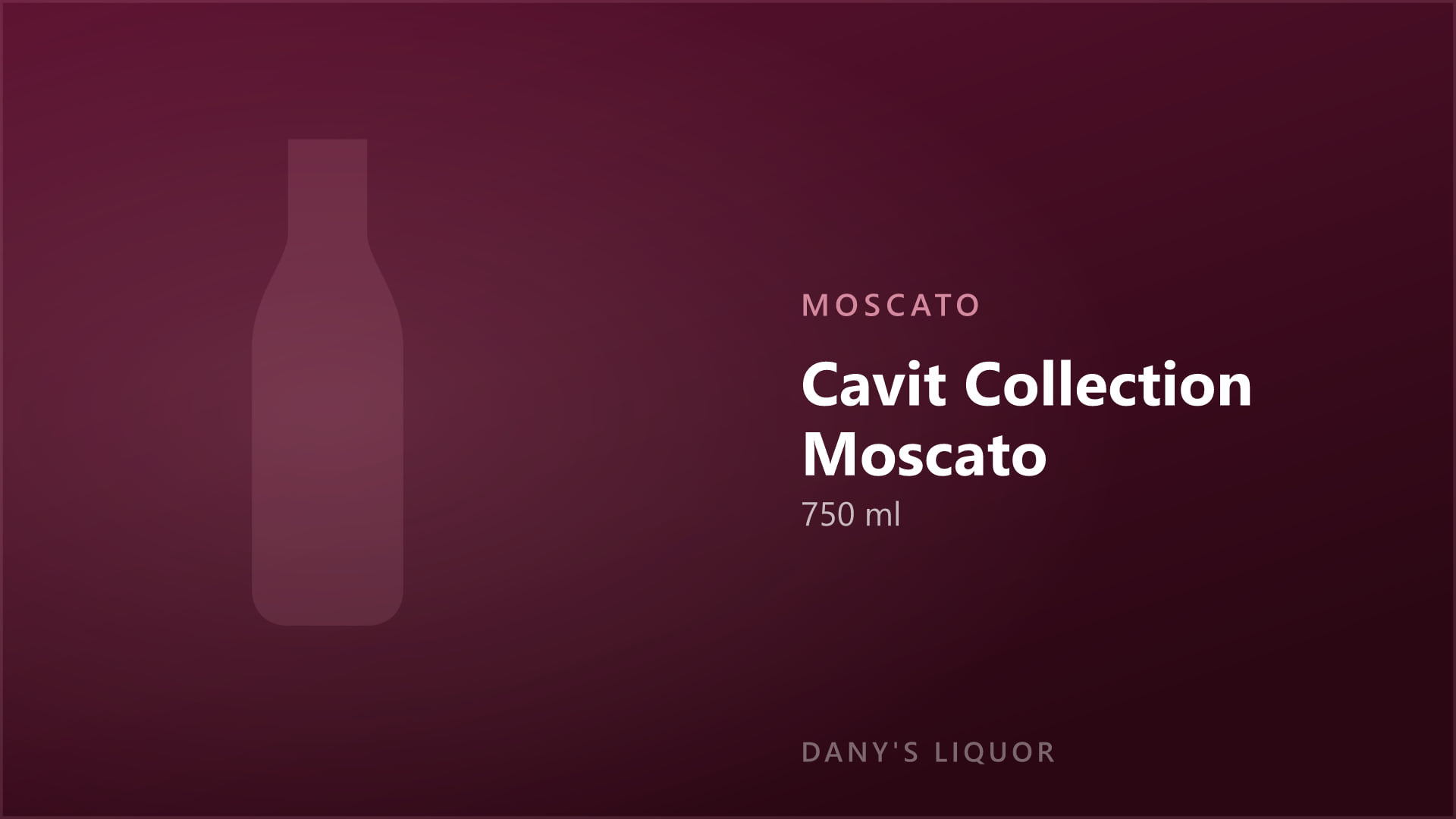 Cavit Collection Moscato (750 ml)