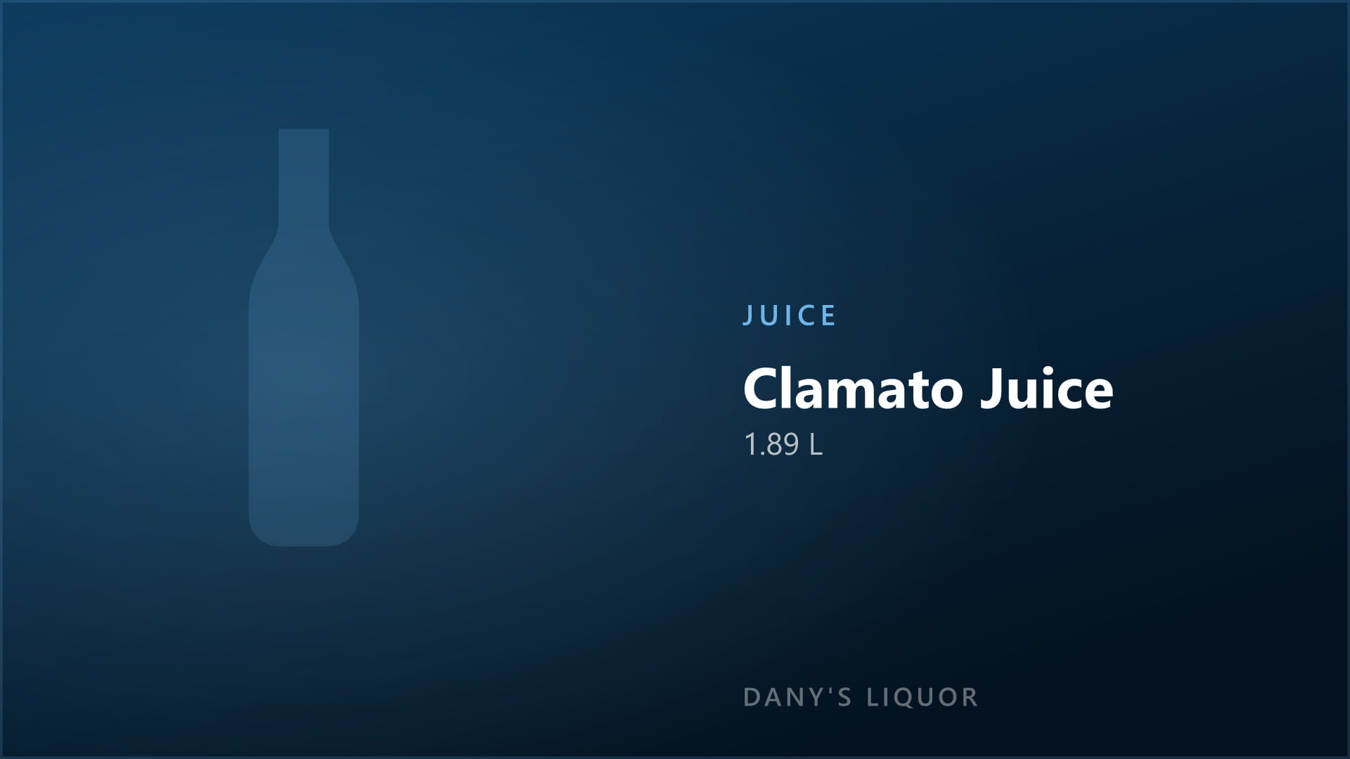 Clamato Juice (1.89 L)