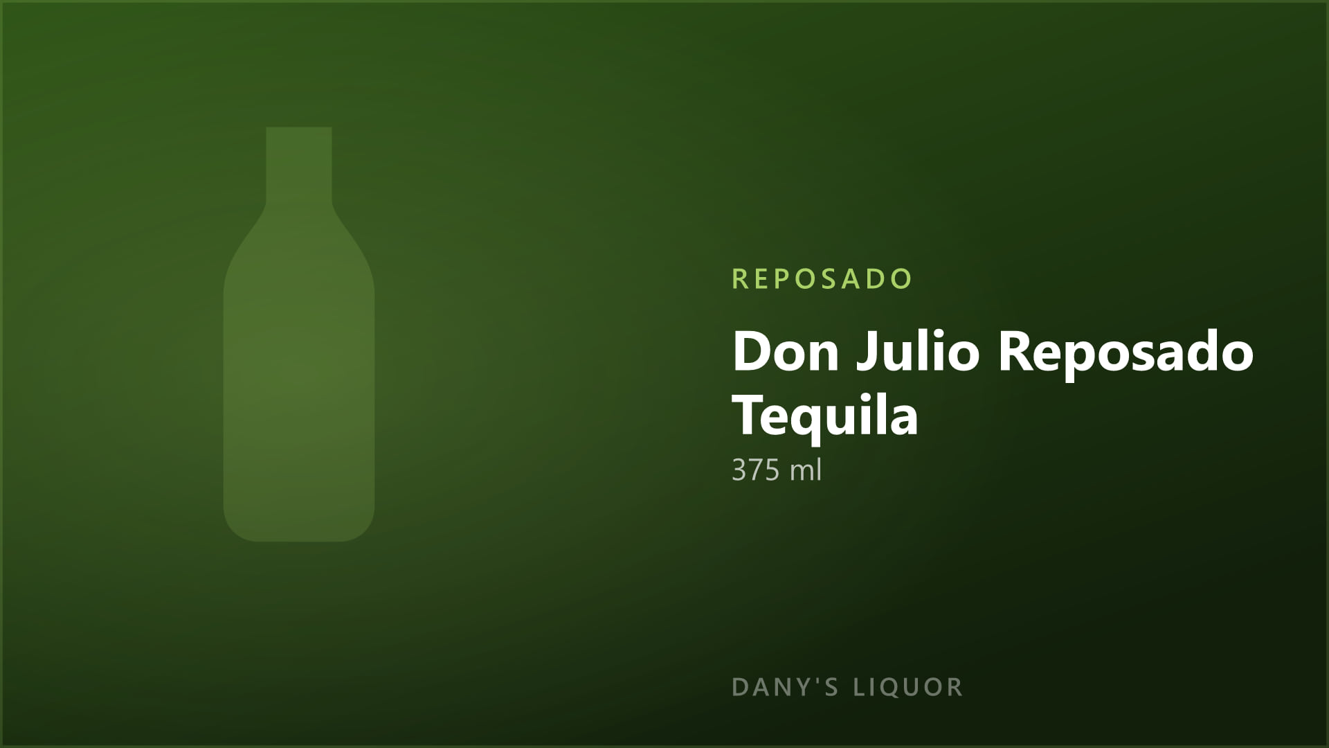 Don Julio Reposado Tequila (375 ml)