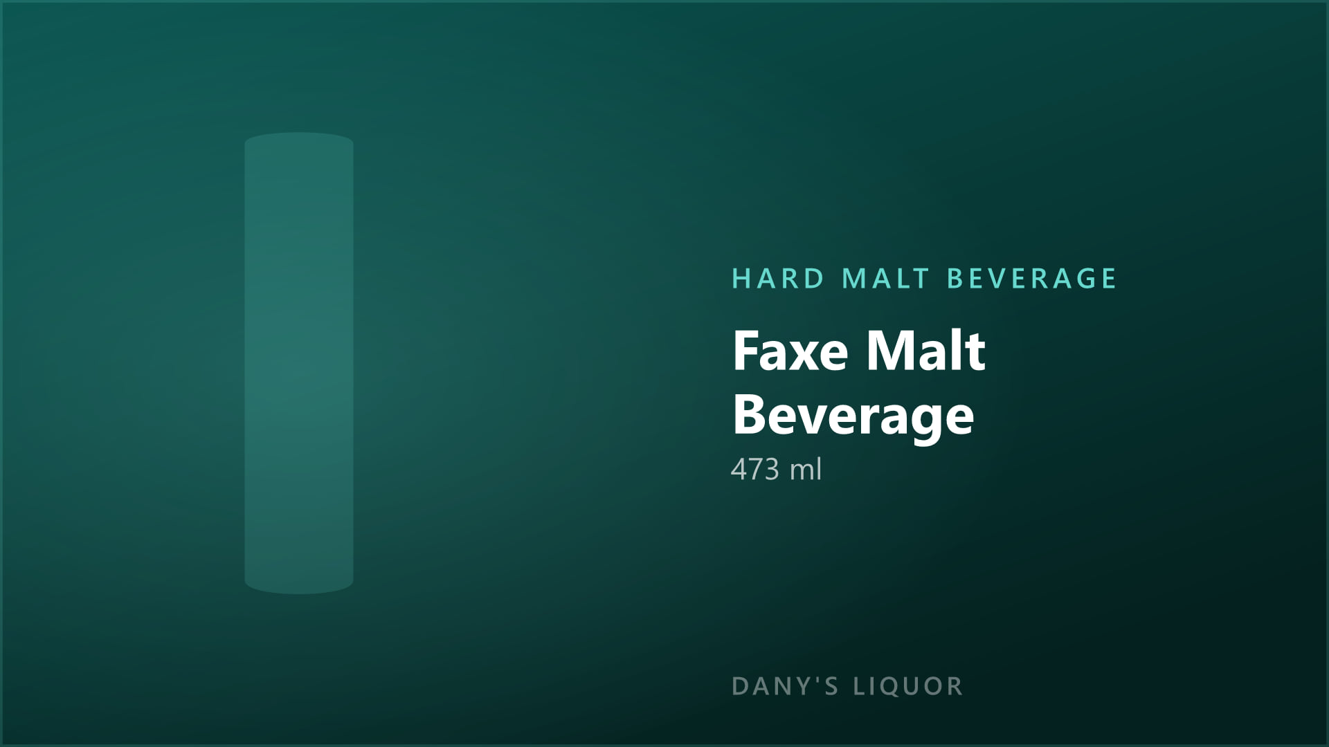 Faxe Malt Beverage (473 ml)