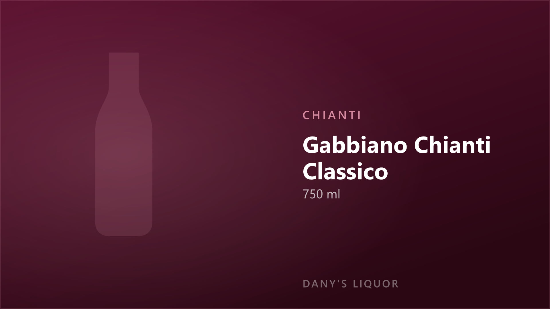 Gabbiano Chianti Classico (750 ml)