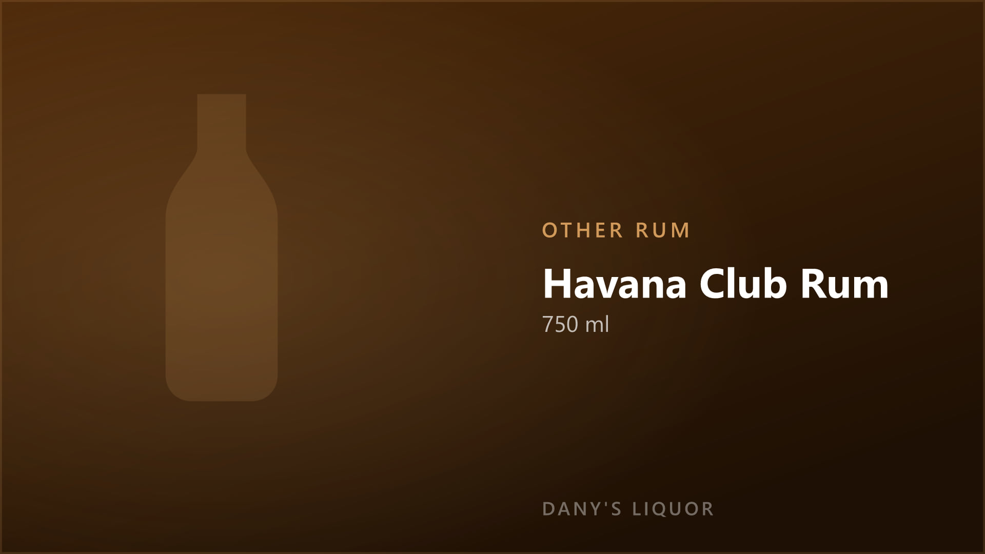 Havana Club Rum (750 ml)