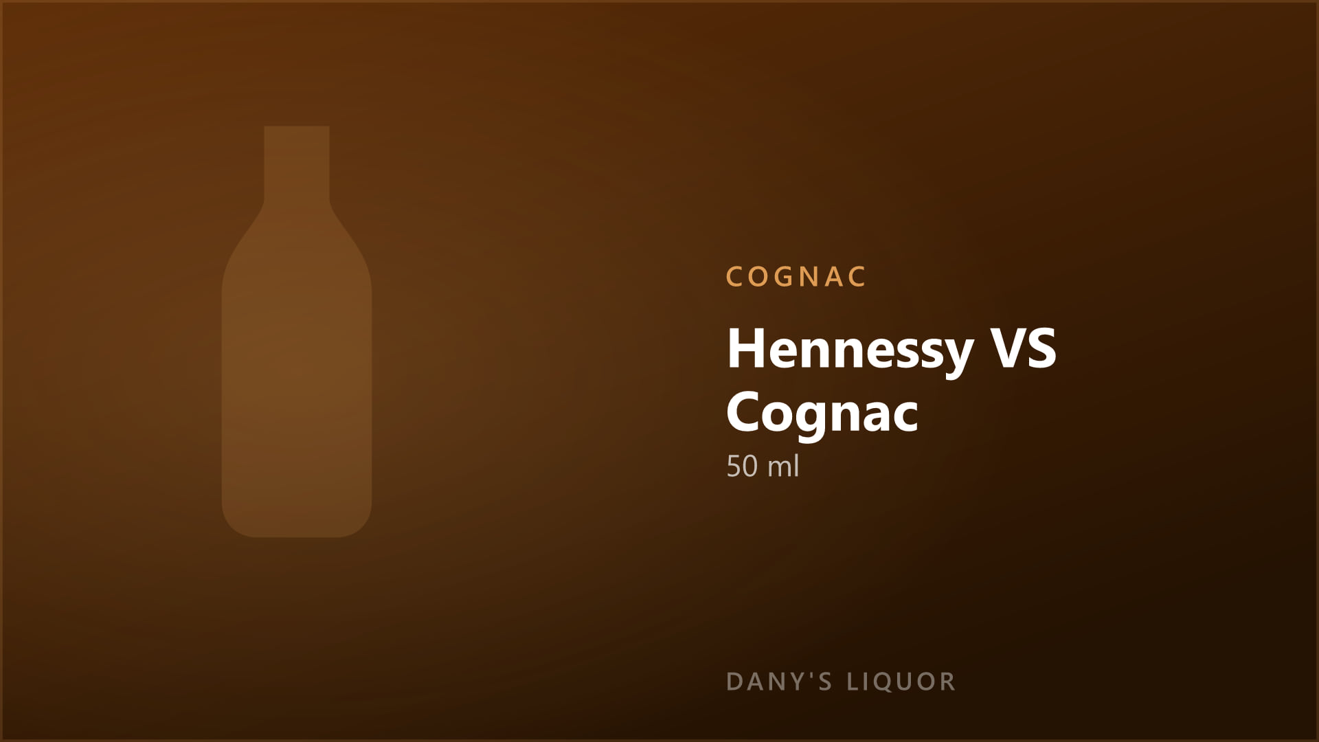 Hennessy VS Cognac (50 ml)