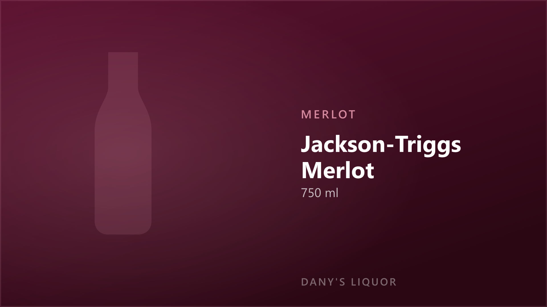Jackson-Triggs Merlot (750 ml)