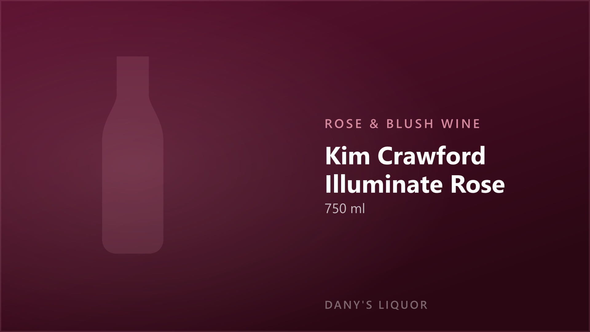 Kim Crawford Illuminate Rose (750 ml)