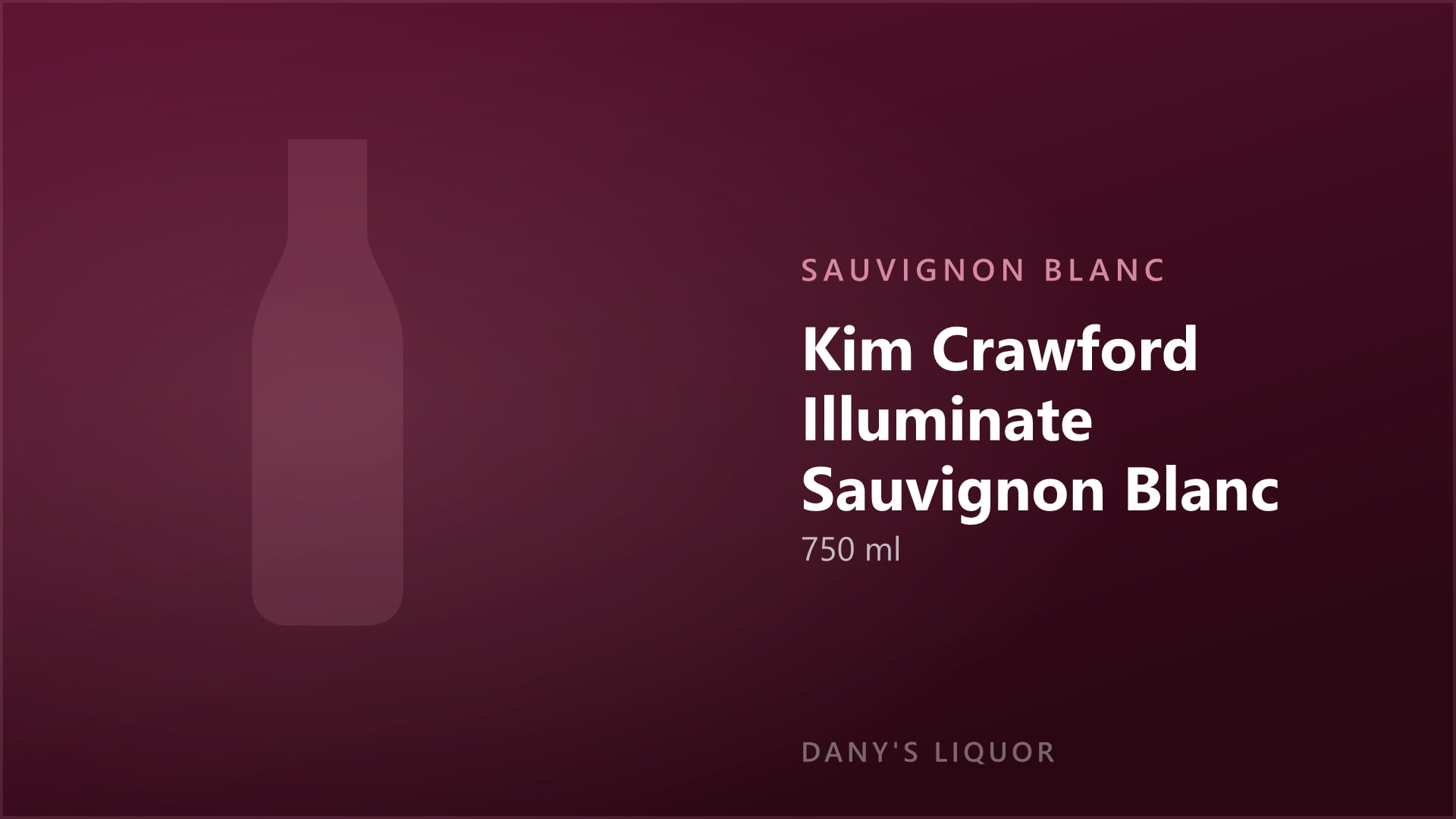 Kim Crawford Illuminate Sauvignon Blanc (750 ml)