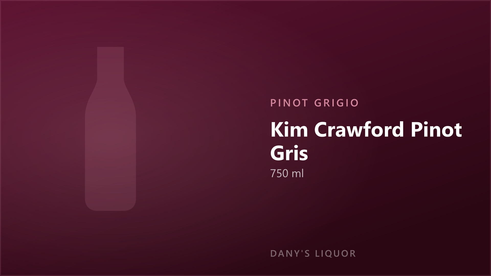Kim Crawford Pinot Gris (750 ml)