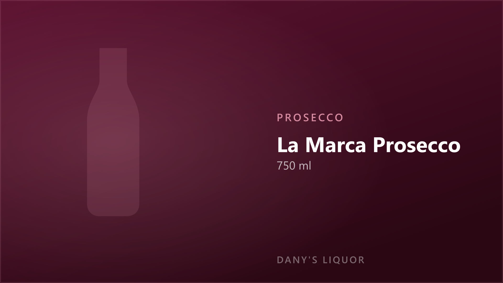 La Marca Prosecco (750 ml)