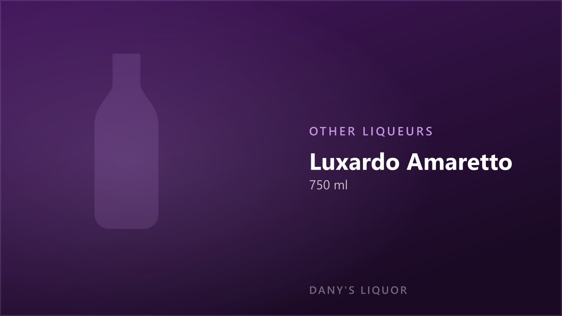 Luxardo Amaretto (750 ml)