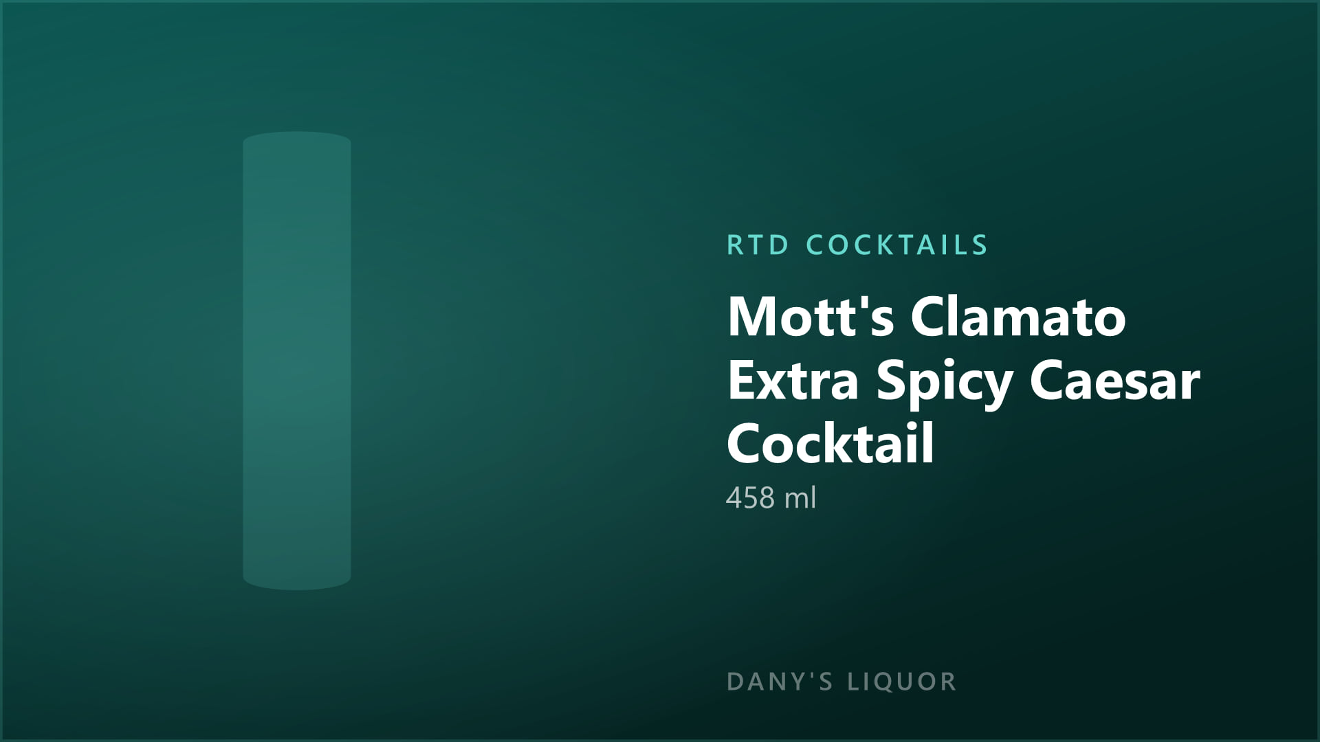 Mott's Clamato Extra Spicy Caesar Cocktail (458 ml)