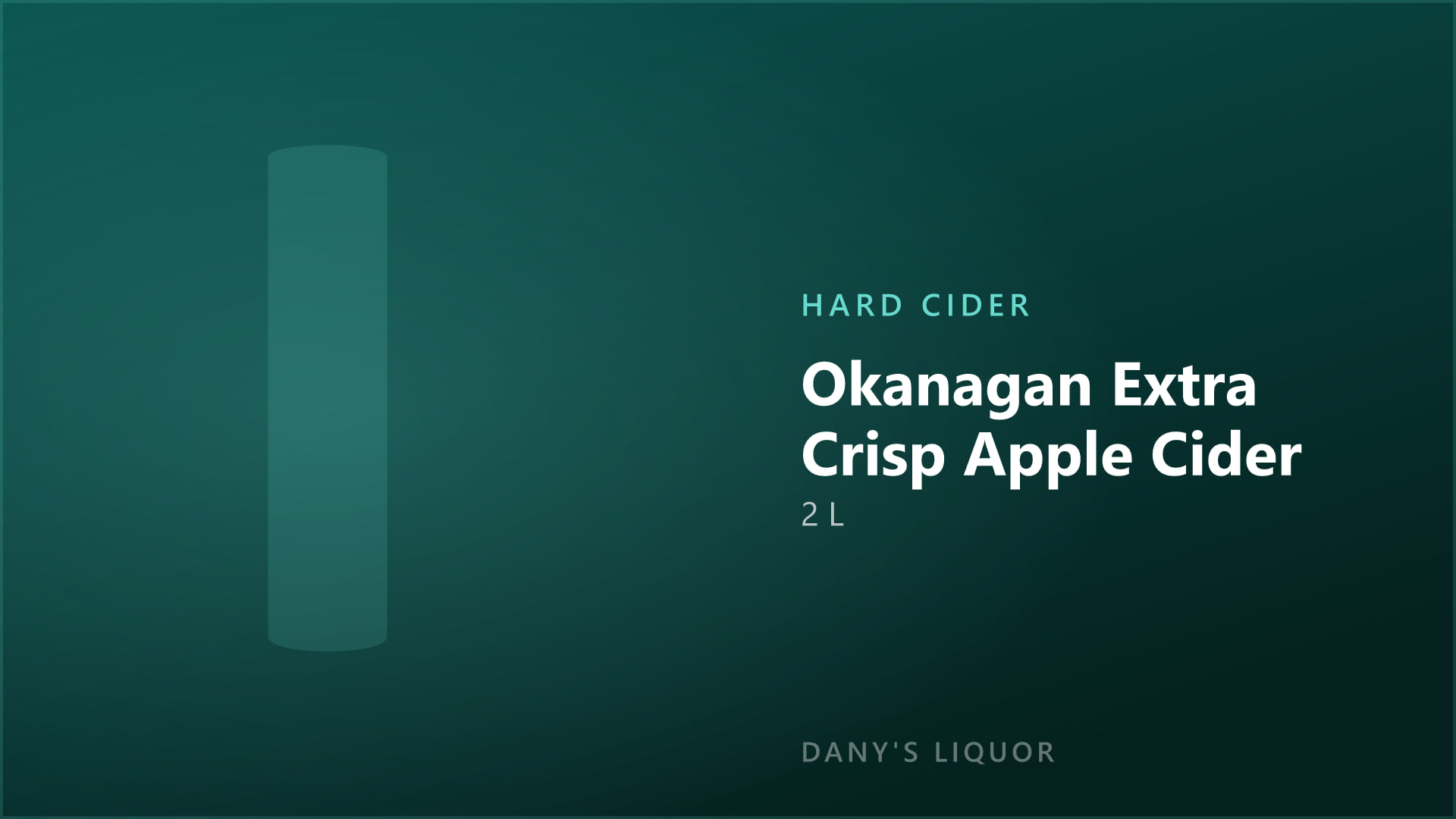 Okanagan Extra Crisp Apple Cider (2 L)