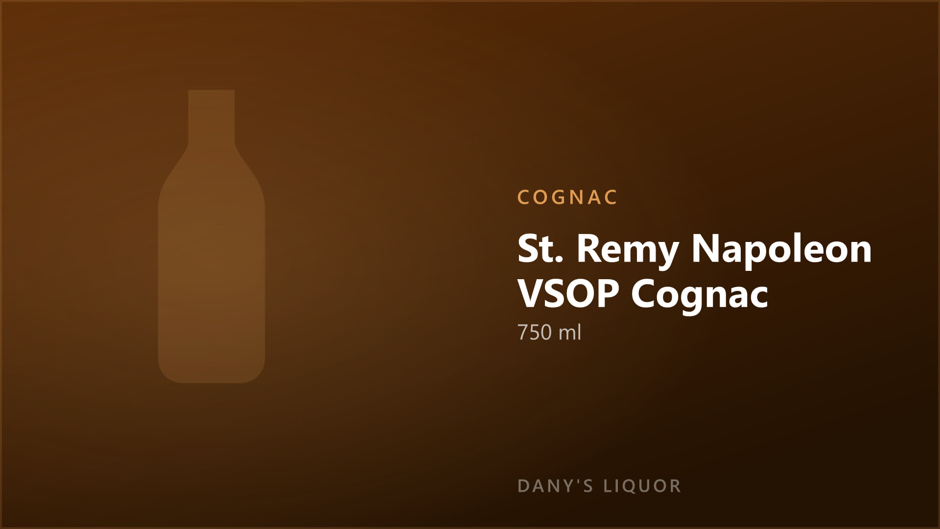 St. Remy Napoleon VSOP Cognac (750 ml)