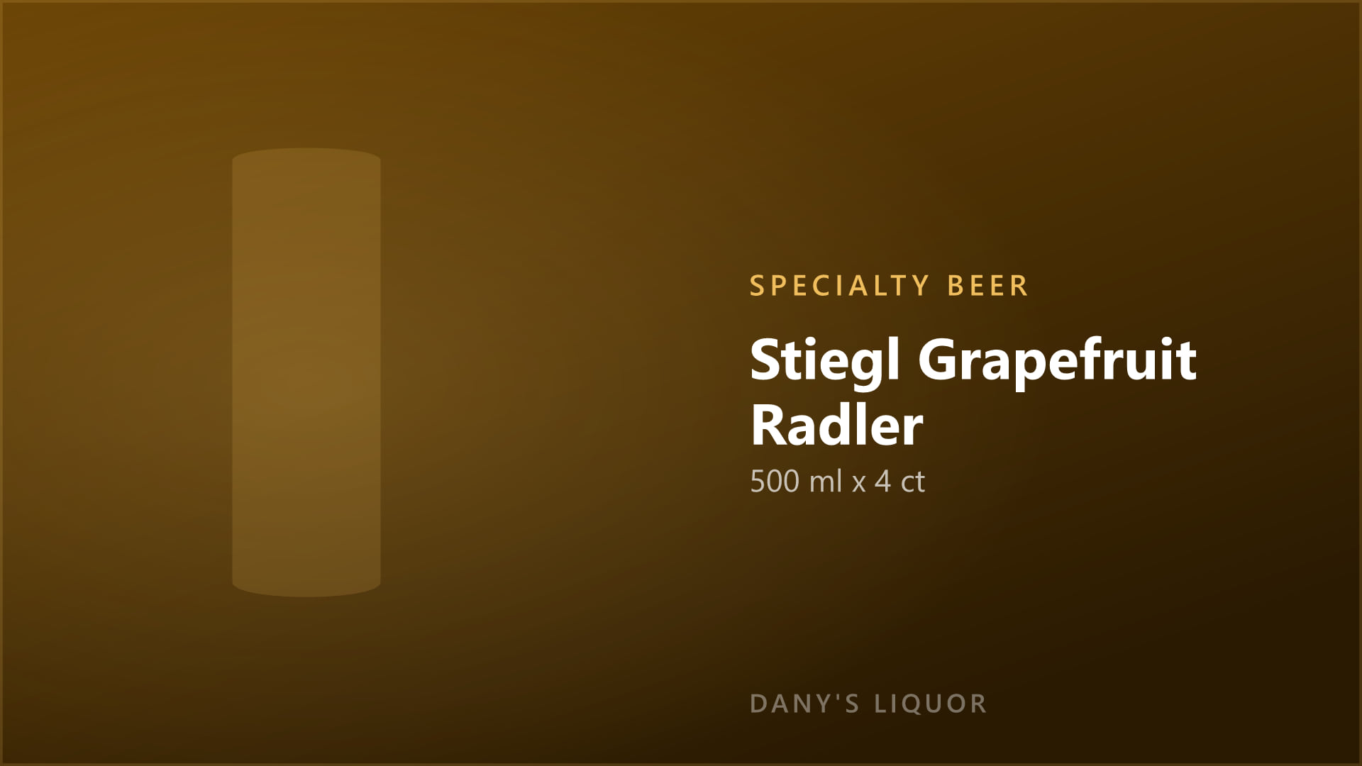 Stiegl Grapefruit Radler (500 ml x 4 ct)