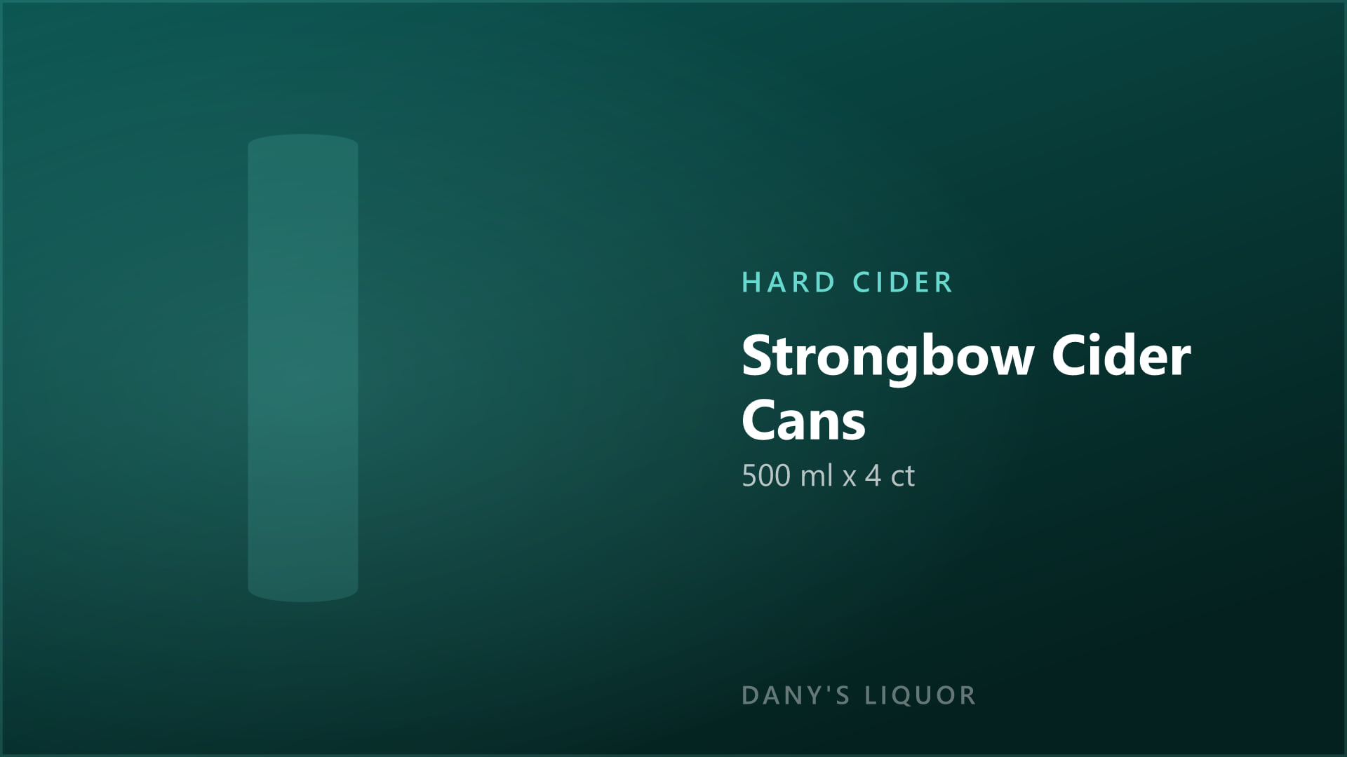 Strongbow Cider Cans (500 ml x 4 ct)