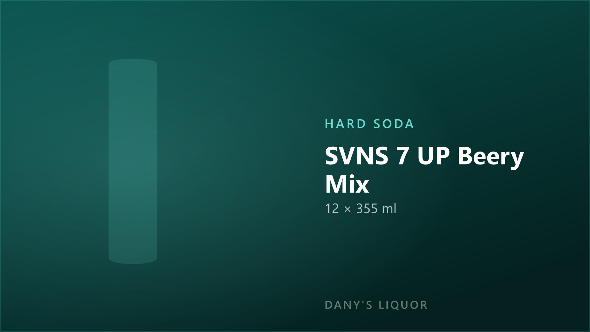 SVNS 7 UP Beery Mix (12 × 355 ml)