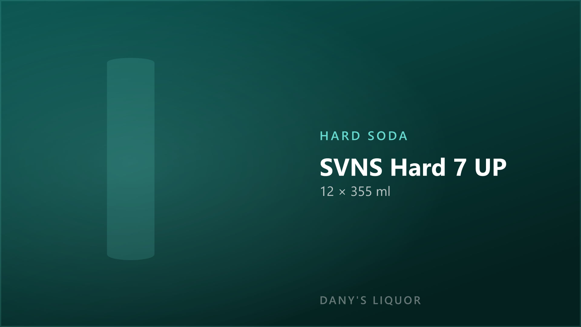 SVNS Hard 7 UP (12 × 355 ml)