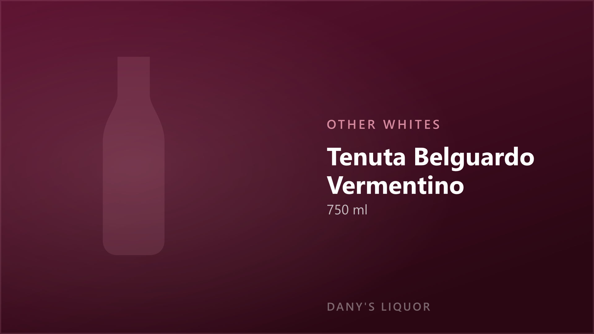 Tenuta Belguardo Vermentino (750 ml)