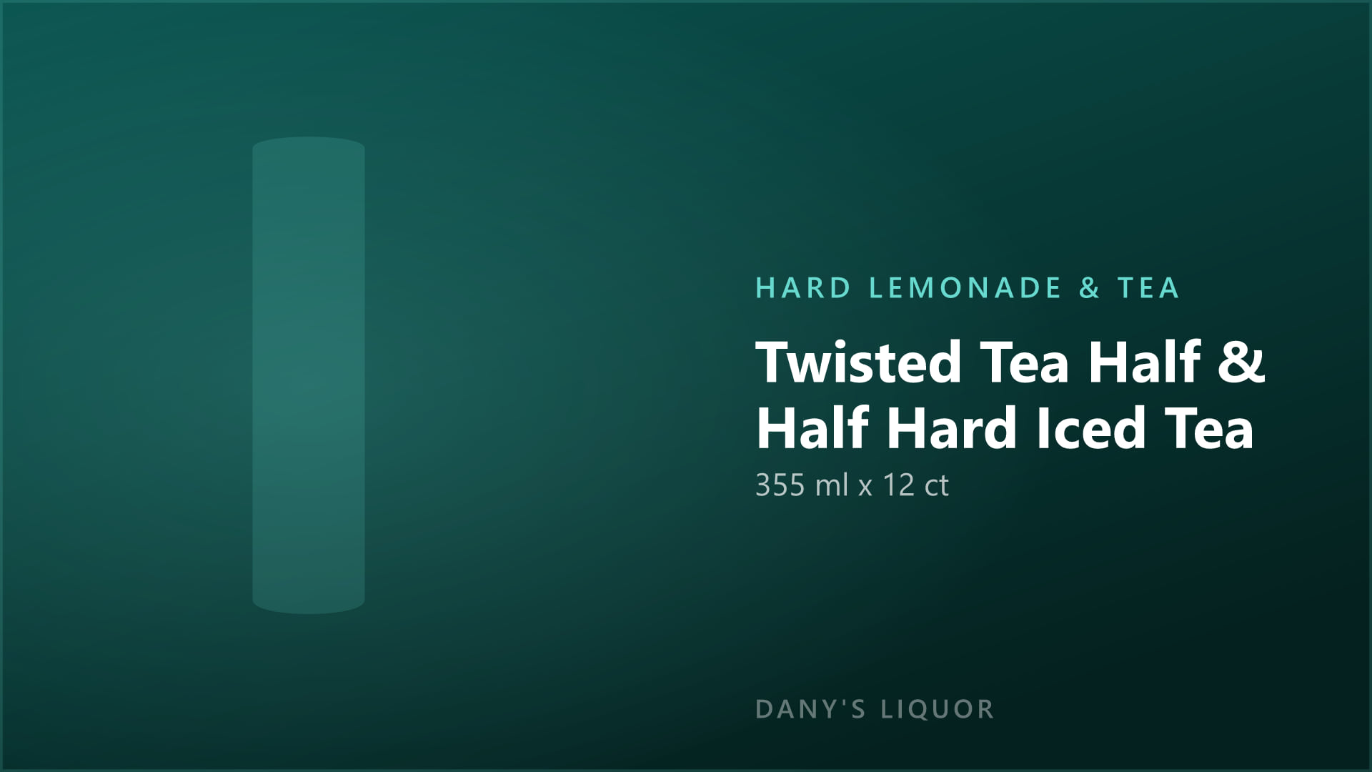 Twisted Tea Half & Half Hard Iced Tea (355 ml x 12 ct)
