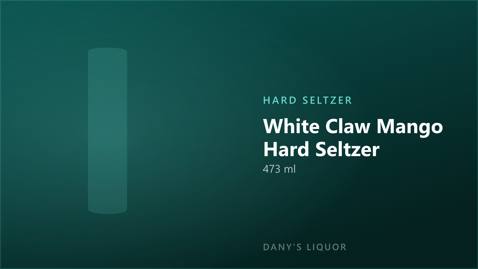 White Claw Mango Hard Seltzer (473 ml)