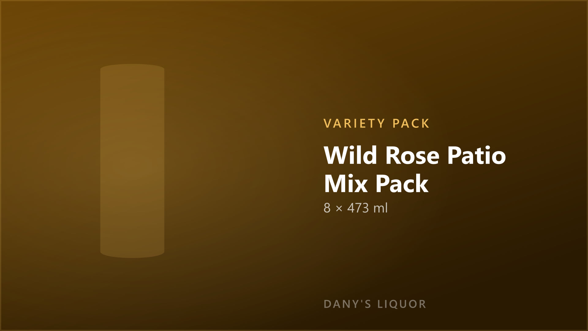 Wild Rose Patio Mix Pack (8 × 473 ml)