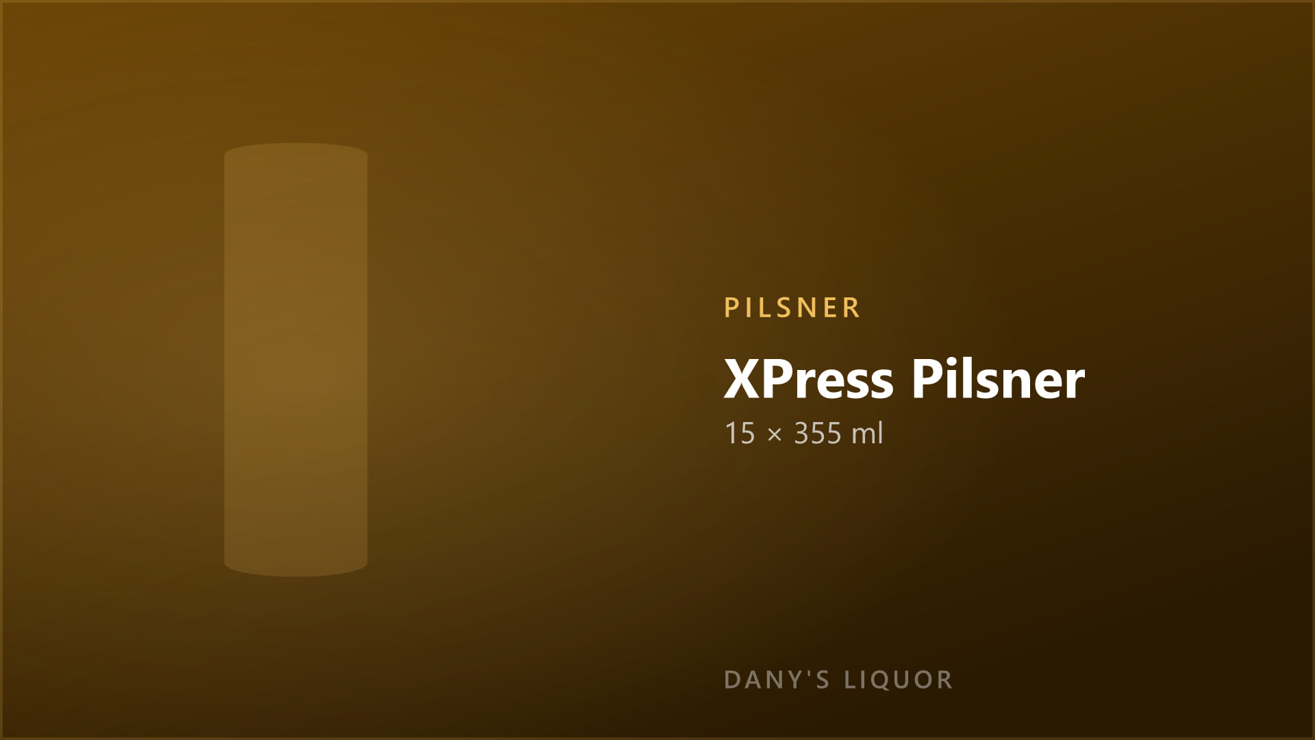 XPress Pilsner (15 × 355 ml)