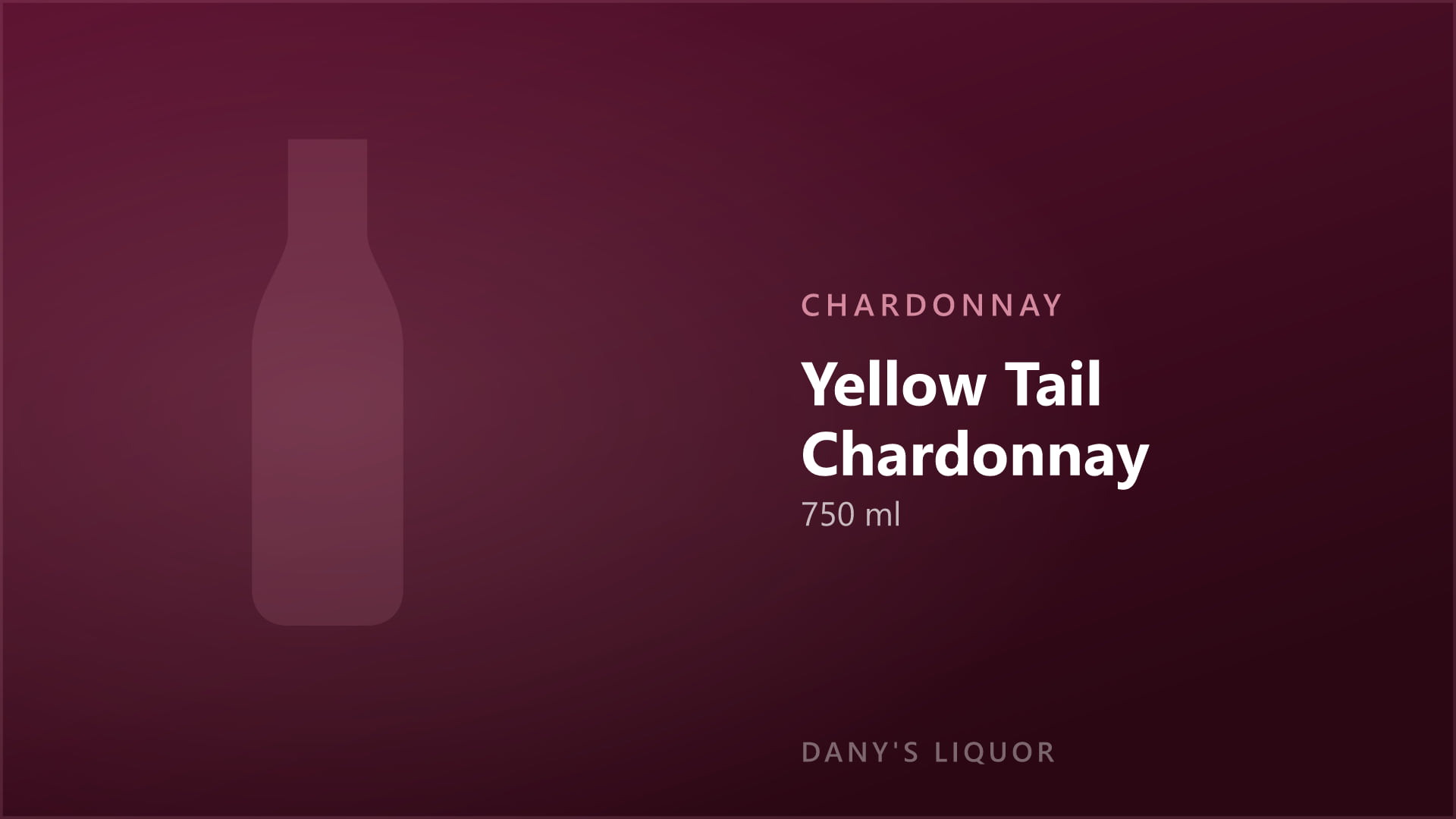 Yellow Tail Chardonnay (750 ml)